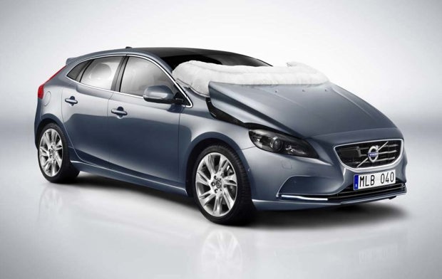 Recent years have seen vehicle designs take into account not only the safety of those inside the car, but also to protect pedestrians. Volvo took the unique step of putting an airbag under the hood of its 2012 V40 to provide head protection to anyone with the misfortune of being struck by the Swedish compact hatchback.