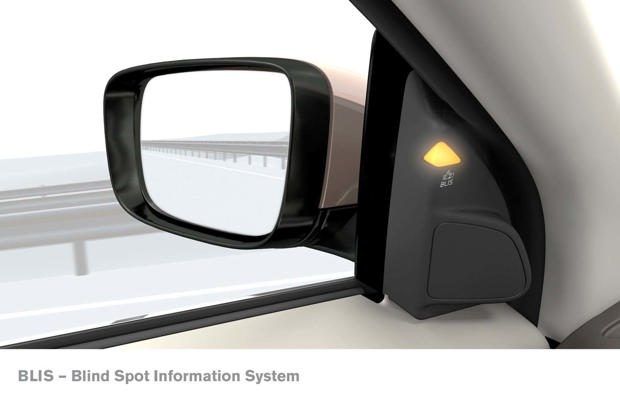 The Swedish safety freaks at Volvo were first to develop a blind spot monitor, called the 'blind spot information system, or BLIS. Volvo first offered it in Australian market models in 2005.