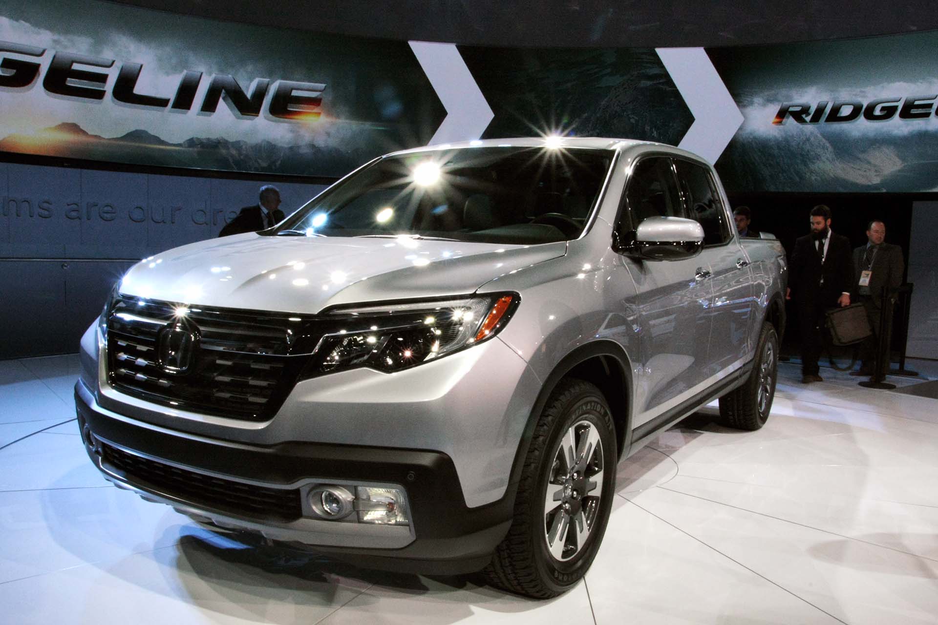 After a two-year hiatus, the Honda Ridgeline is making a comeback with some new tunes – literally, with its in-bed stereo system. (Tailgaters take note.) It's up against some stiff competition though, so here's hoping it'll impress the judges and the concert-goers, I mean, potential buyers.