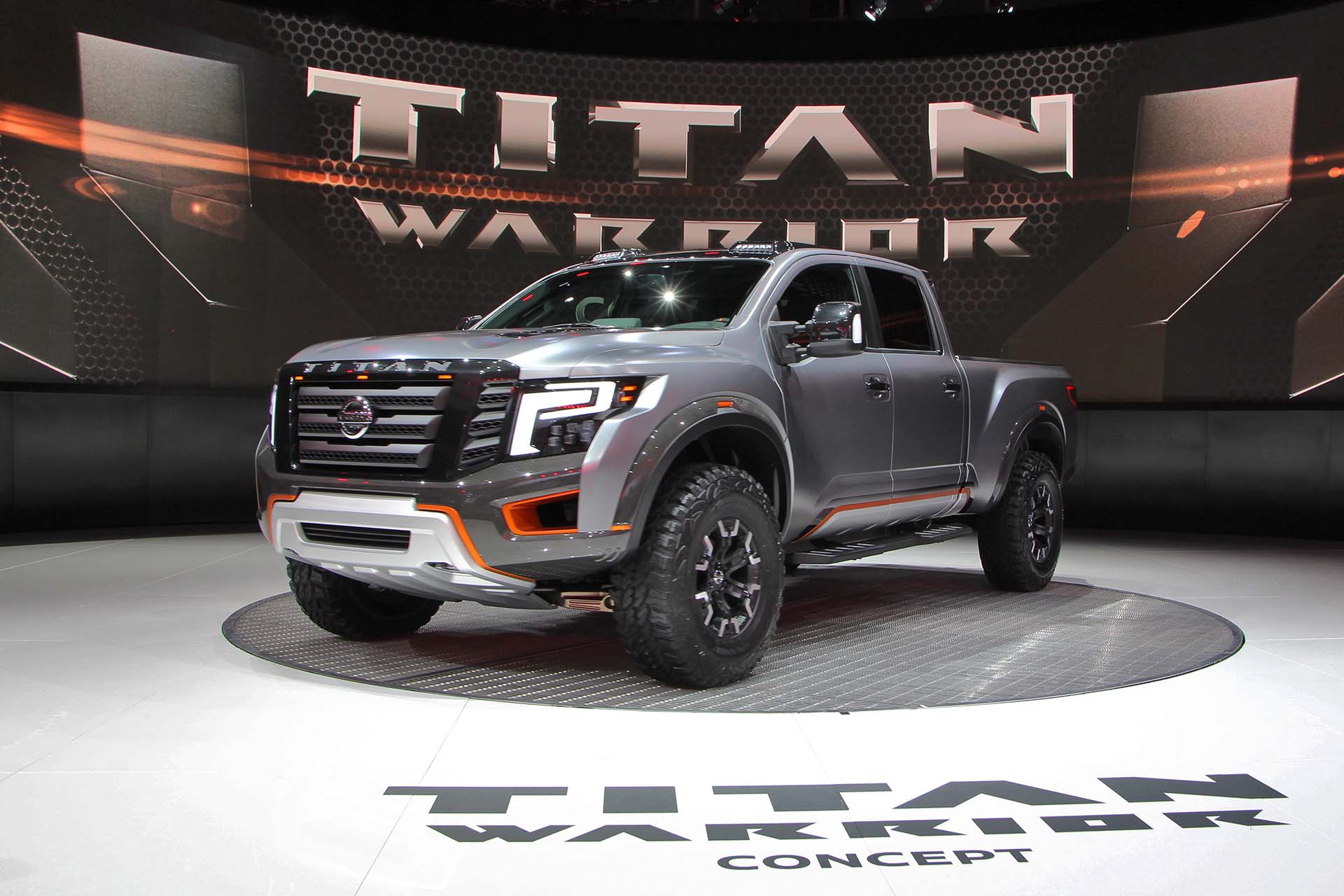 We imagine the designers at Nissan looked at their handiwork and thought: Yes, it's called the Titan. Yes, it's got a diesel engine. But is it hardcore enough? Well, mission accomplished, Nissan – the Titan Warrior concept looks ready for the zombie apocalypse (and will haul six months of supplies to boot).